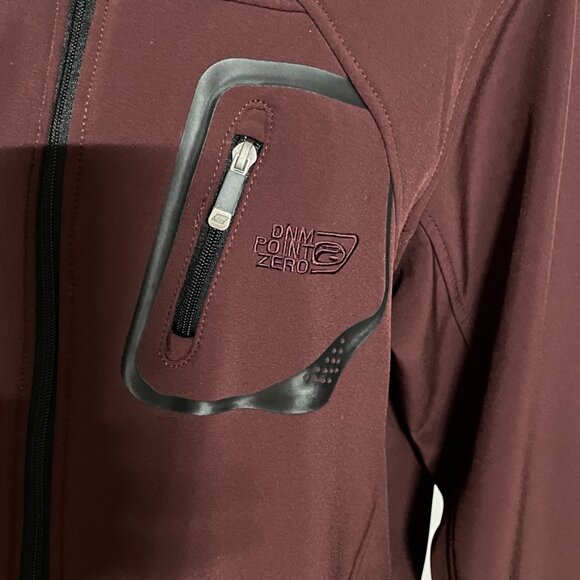 Point Zero mid-season hooded jacket for men. Plum color. Size L. - Picture 6 of 12